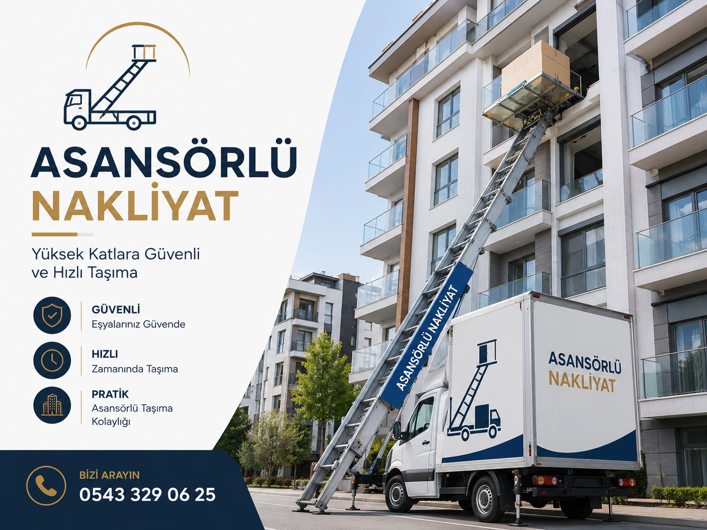 Ankara asansörlü nakliyat hizmeti